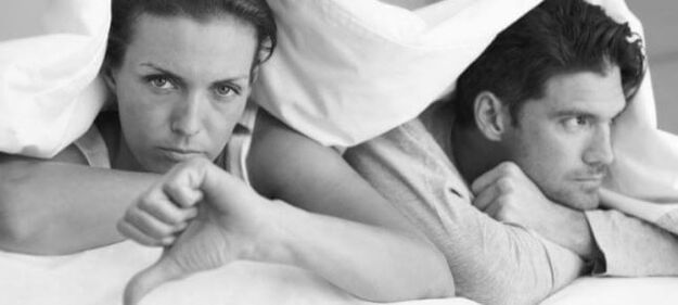 Moški ima težave s potenco